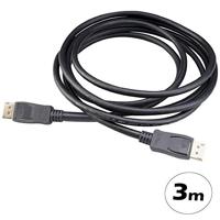 Akasa AK-CBDP23-30BK DisplayPort kabel 3 m Zwart - thumbnail