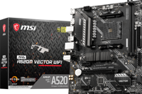 Moederbord MSI MAG A520M VECTOR WIFI AMD A520 AMD AM4 - thumbnail