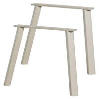 WOOOD Haarlem 4-standen poot - Eiken - Beige - Set van 2 - thumbnail