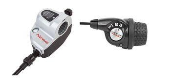 Shimano Draaigreep nexus 3 -/- greep+clickbox (bulk)