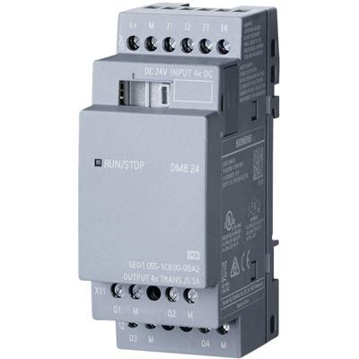 Siemens LOGO! DM8 24 0BA2 PLC-uitbreidingsmodule 24 V/DC