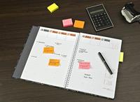 Memoblok Post-it 654 76x76mm neon groen 100 vel - thumbnail