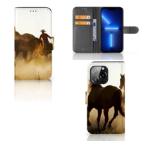 iPhone 13 Pro | Telefoonhoesje | Met pasjeshouder | Design Cowboy - thumbnail