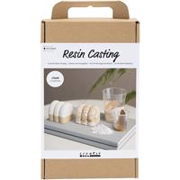 Creativ Company Hobbyset hars gieten, beeldje, beige, off white, 1 doos - thumbnail