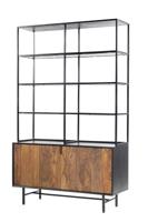 Tower Living Wandrek 'Taviano' Met 2 deuren, Sheesham- en mangohout, 180 x 110cm - thumbnail