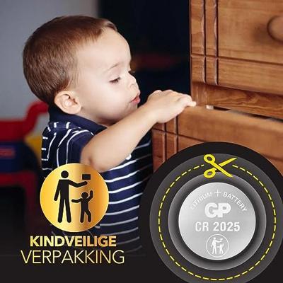 GP Knoopcel Batterij CR2025 - 3v - thumbnail