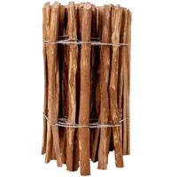 Hek 60x500 cm hazelaarhout - thumbnail