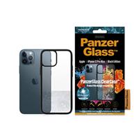 PanzerGlass Transparante beschermhoes met zwarte rand voor Apple iPhone 12 Pro Max, 253 - thumbnail