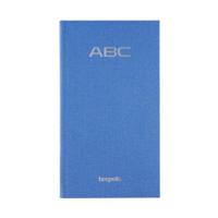 Adresboek Brepols Notaphone Nature blauw - thumbnail
