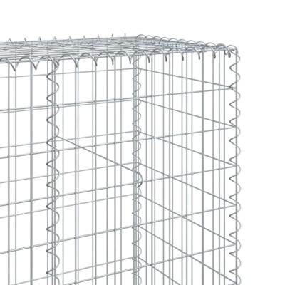 Schanskorf 1100x50x200 cm gegalvaniseerd ijzer zilverkleurig