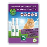 Insectenafweermiddel Menforsan 2 Stuks Pipetten Kat - thumbnail