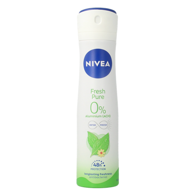 Nivea Deodorant spray fresh pure jasmine 150 Milliliter