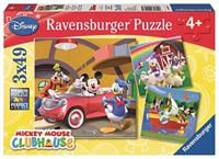 Ravensburger mickey mouse, 3x49st. - thumbnail