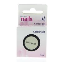 Sibel Nails Gels Colour Gel Pearl Silver 5ml - thumbnail