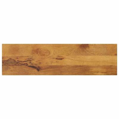 Tafelblad rechthoekig 110x20x3,8 cm massief mangohout