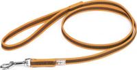 Antislip Hondenriem - 14mm x 1,2m - Met Handvat - Oranje - thumbnail