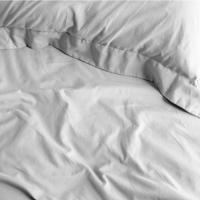 Primaviera Deluxe Topper Satijn Hoeslaken Wit 180 x 200 - thumbnail