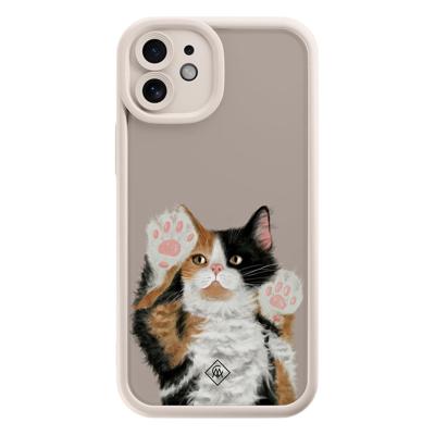 iPhone 12 beige case - Kat iPhone 12 beige case - Kat