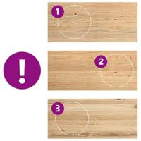 Vensterbanken 2 st onbehandeld 90x40x2 cm massief eikenhout - thumbnail