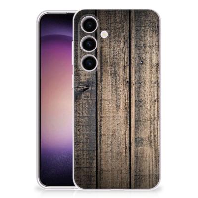 Samsung Galaxy S24 | Bumper Hoesje | Steigerhout
