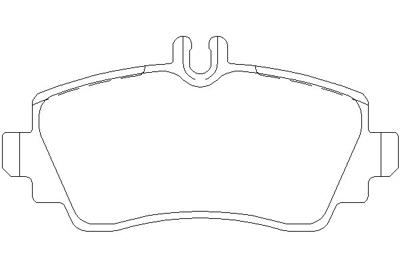 Remblokken set 2307005