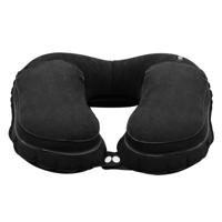 AutoStyle nekkussen opblaasbaar PVC zwart - thumbnail