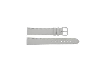 Horlogeband Universeel X104SWI / 18MM Leder Wit 18mm