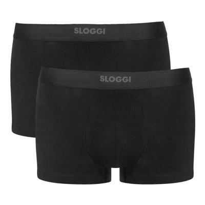Sloggi men Ever Ease 2-pack hipster zwart