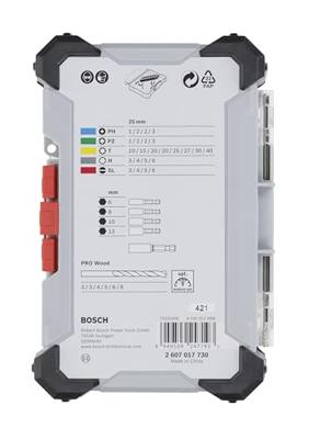 Bosch Accessories 2607017730 2607017730 Gereedschapsset
