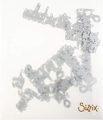 Sizzix • tim holtz thinlits die set celebration words script 13pcs