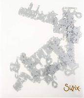 Sizzix • tim holtz thinlits die set celebration words script 13pcs - thumbnail