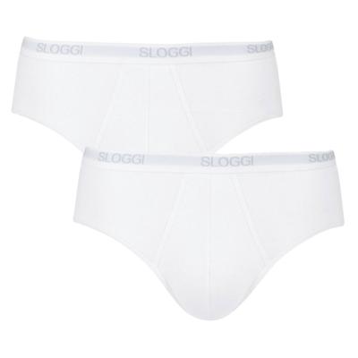 Sloggi men Basic wit Midi 2 Pack
