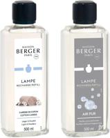 Maison Berger Navulling - voor geurbrander - So Neutral + Cotton Caress - 2 x 500 ml - thumbnail