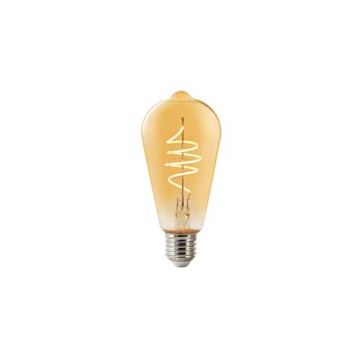 Nordlux LED ST64 E27 4,7-60W 2200K edison filament gold SMART dimbaar - 2770260