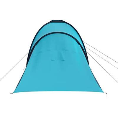 VidaXL Tent 6-persoons blauw en lichtblauw