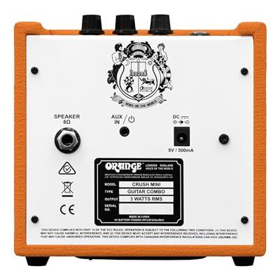 Orange Crush Mini Combo 3 watt gitaarversterker