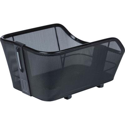 Basil cento tech fiber wsl - fietsmand - achterop - ice blauw zilver