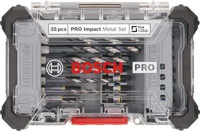 Bosch Professional PRO Impact Metal Boor-/bitset 35-delig - 2608521U81 - thumbnail