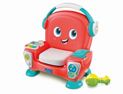 Clementoni - Symfonisch, mijn muziekstoel - 4 spelmodi! Dans, muziek, zang en ontspanning