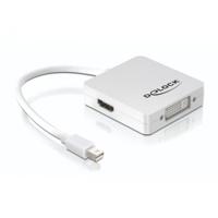 DeLOCK Mini DisplayPort naar DisplayPort / HDMI / DVI adapter - thumbnail