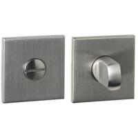 Intersteel WC-sluiting verdekt 53x53x6mm met stift 6-8mm RVS - thumbnail