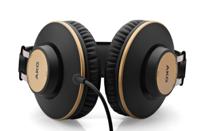 AKG K92 hoogwaardige lichtgewicht hoofdtelefoon met gesloten achterkant met bewaking, zwart, 1 tel - thumbnail