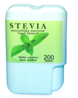 Beautylin Stevia Niet Bitter Dispenser Tabletten 200st - thumbnail