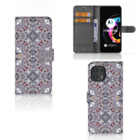 Motorola Edge 20 Lite | Bookcase | Flower Tiles - thumbnail