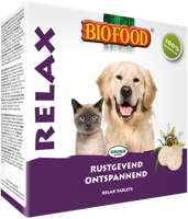 BIOFOOD RELAX HOND/KAT RUSTGEVEND/KALMEREND 100 ST - thumbnail
