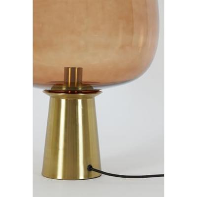 Light & Living Tafellamp 'Mayson' 40cm, kleur Bruin