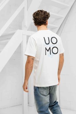 24 Uomo Flora 2.0 T-shirt Heren Off-White - Maat XXL - Kleur: Wit | Soccerfanshop