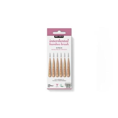 The Humble Co. Interdental borsteltje 6 st - paars - 0.40 mm