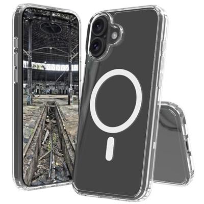 JT Berlin BackCase Pankow Clear Backcover Apple iPhone 16 Plus Transparant MagSafe compatible