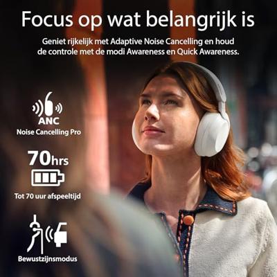 Oordopjes Philips TAH8000EWT Wit